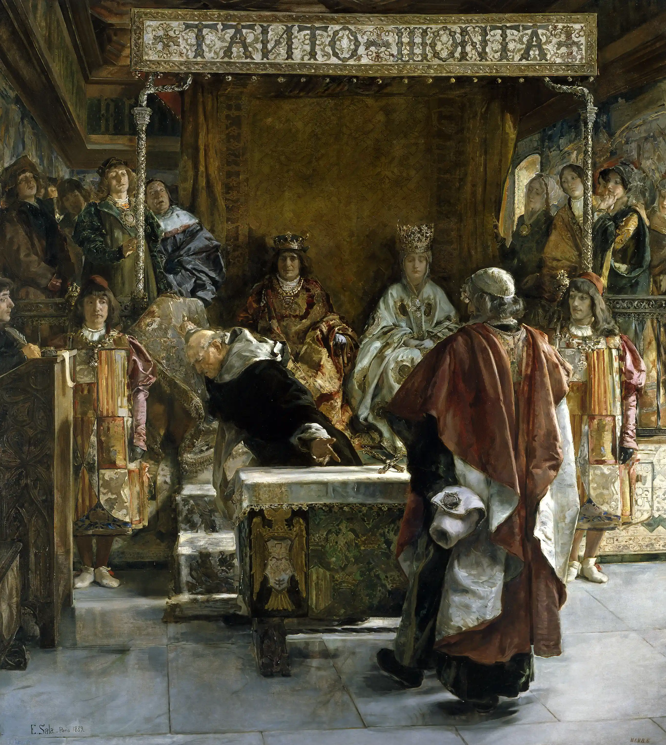 Emilio Sala - espulsione degli Ebrei - Museo Nazionale del Prado, Madrid