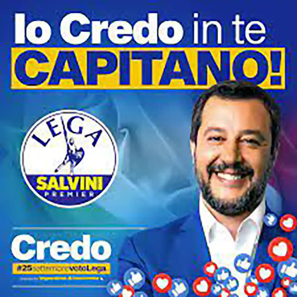 Matteo Salvini Lega 2022 elezioni io credo