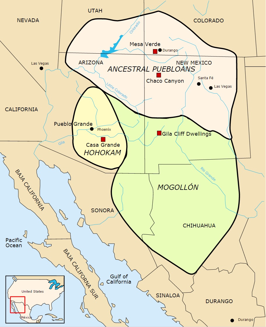 Anasazi mappa