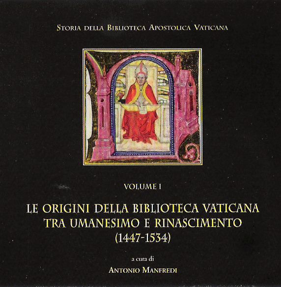 Antonio Manfredi libro biblioteca vaticana