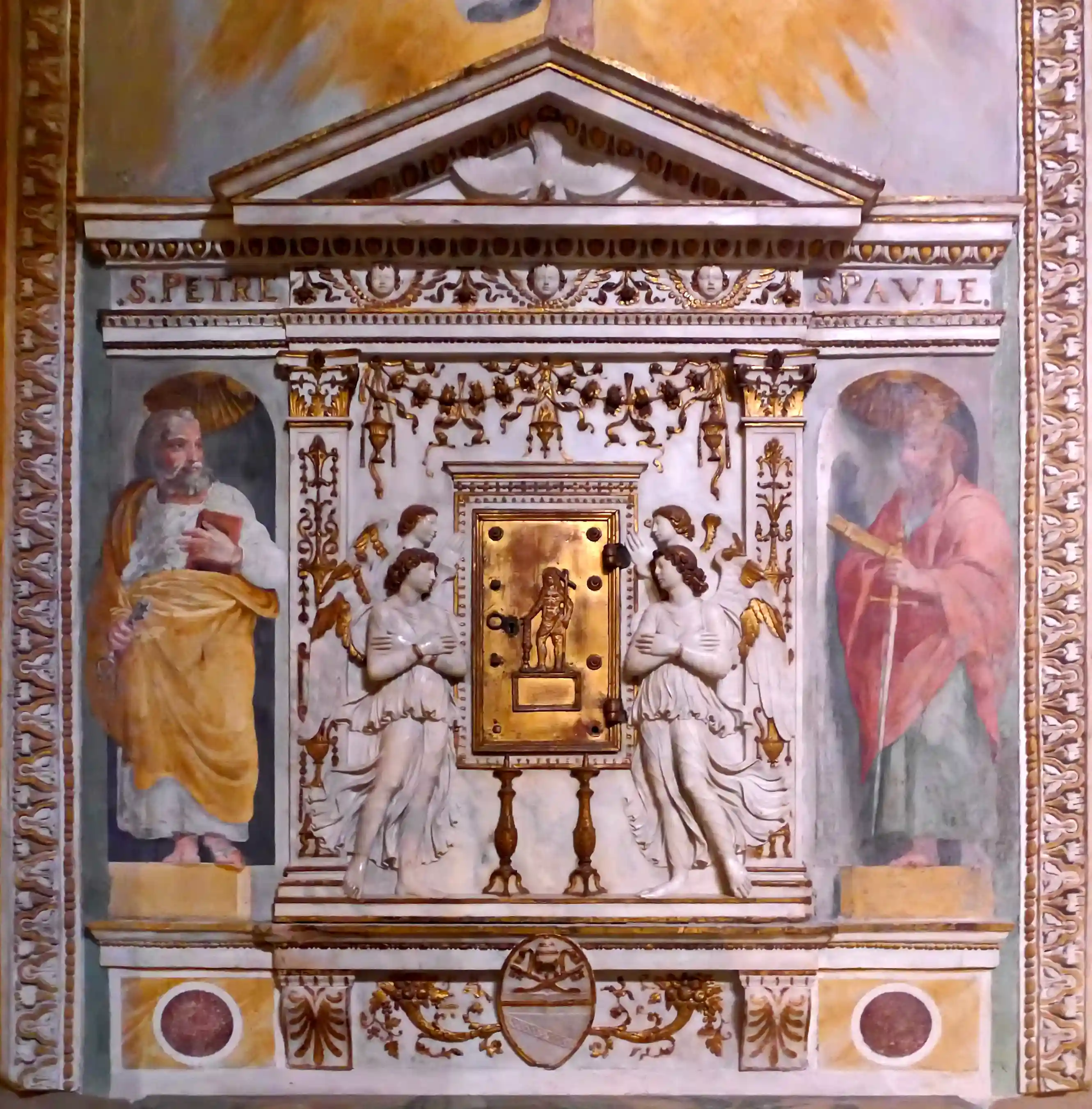 Basilica dei Santi Quattro Coronati Tabernacolo di Innocenzo VIII