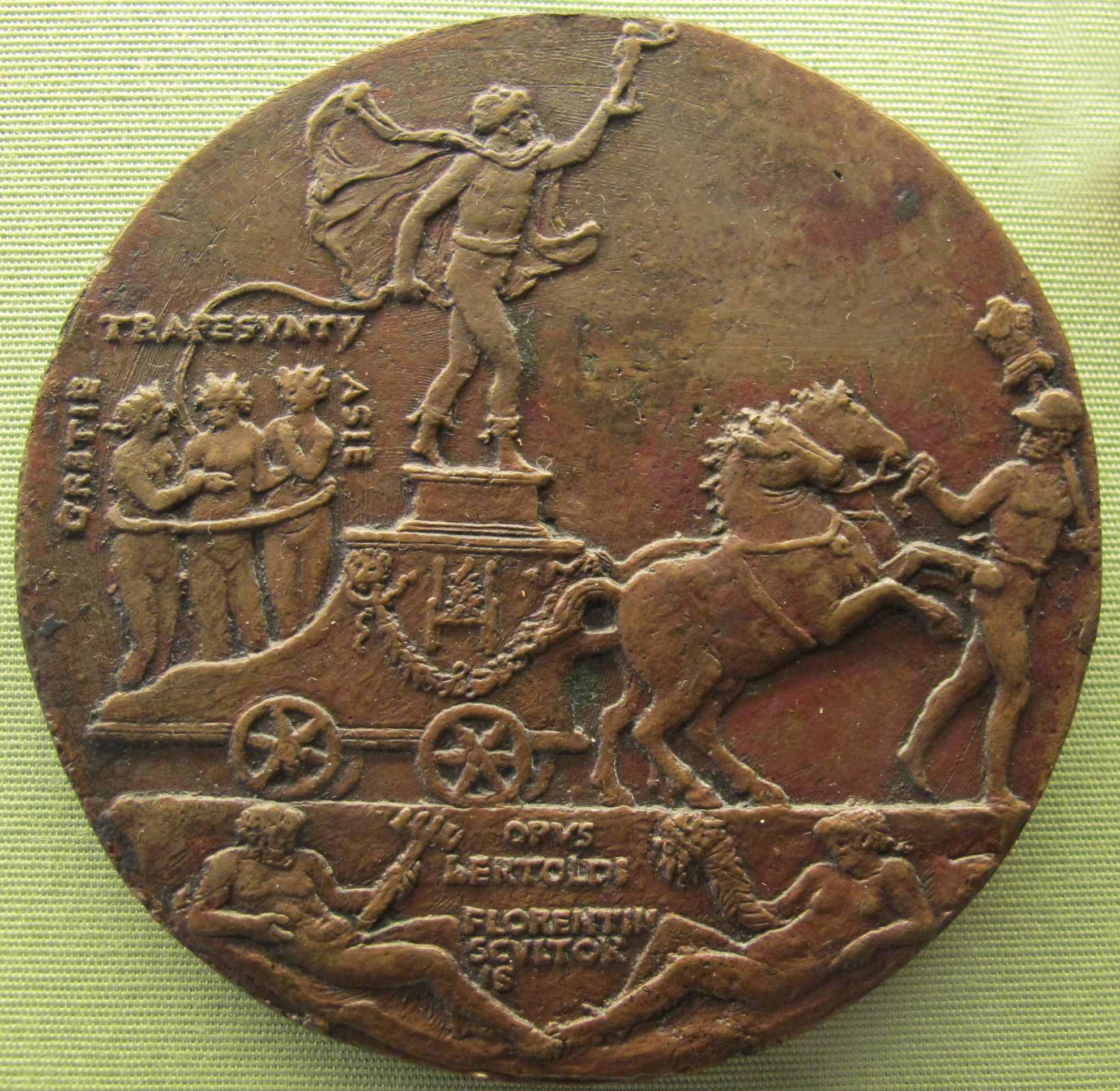 Bertoldo di Giovanni trionfo del sultano mehmet II