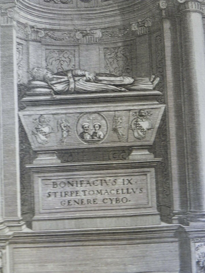 Bonifacio IX tomba