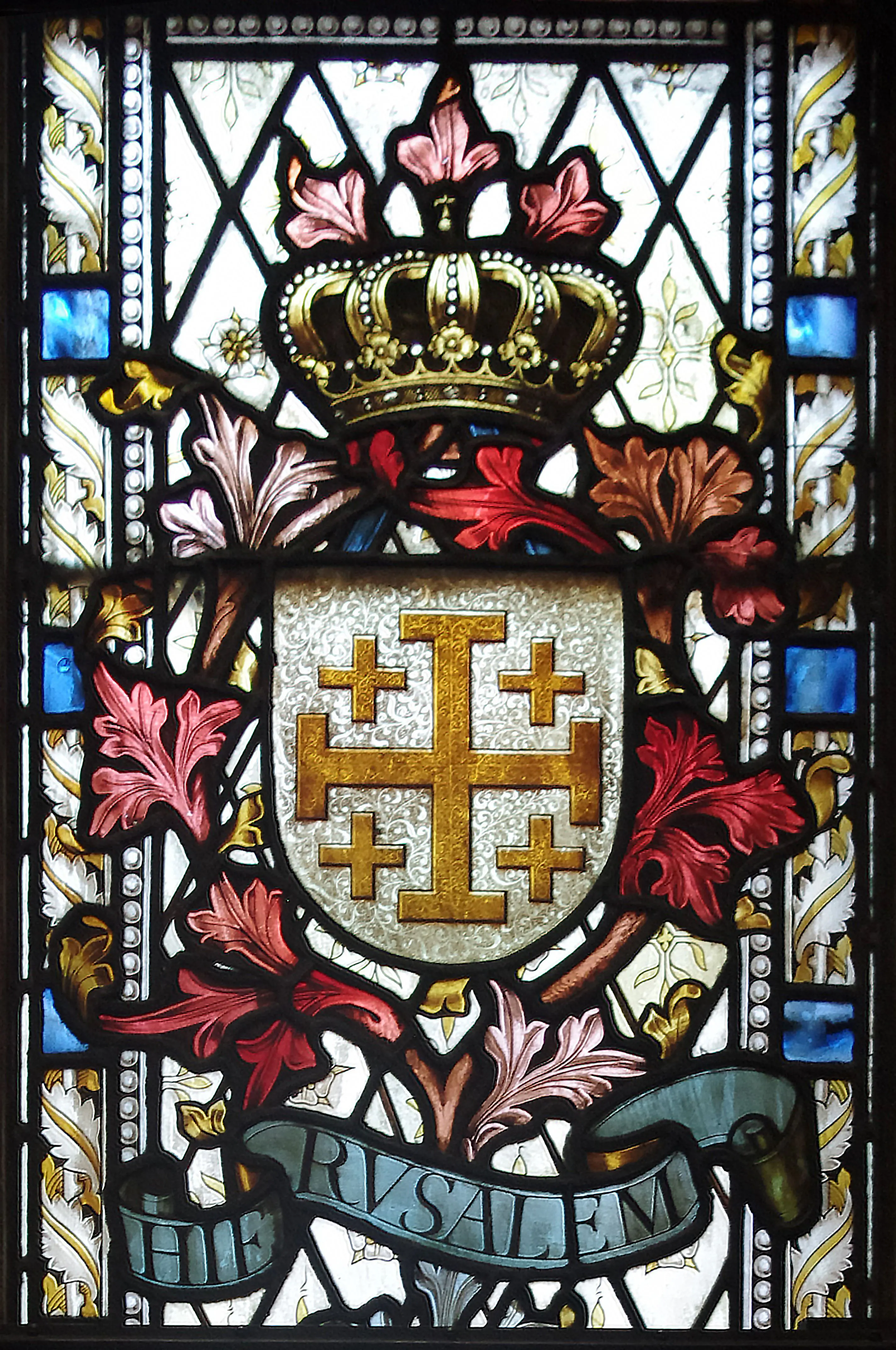 Coat of arms of Jerusalem - Brussels City Museum Brussels Belgium