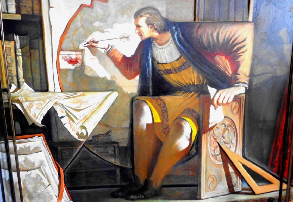 Cristoforo Colombo illustrazione