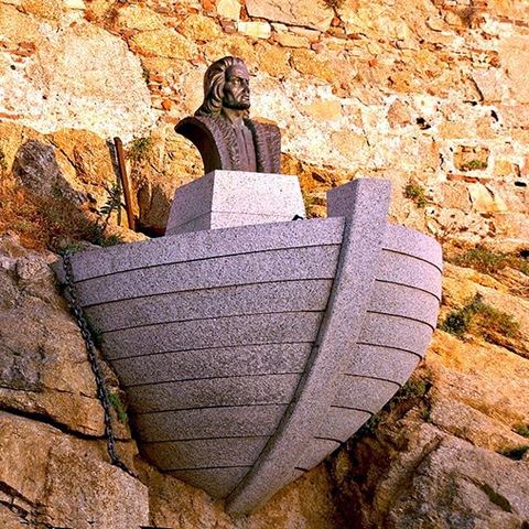 Cristoforo Colombo monumento Corsica