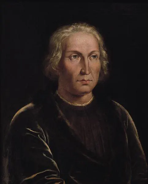 Cristoforo Colombo ritratto profilo