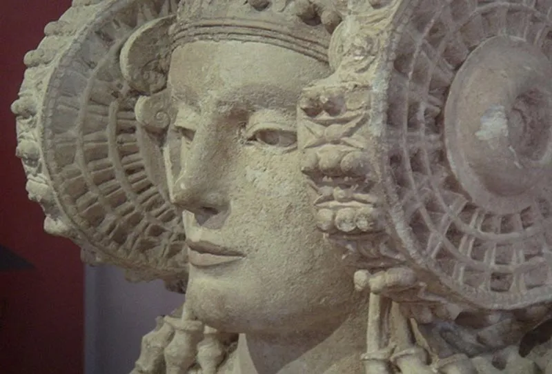 Dama di Elche dettaglio