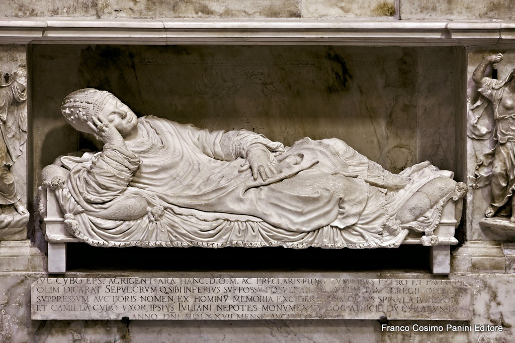 IL MONUMENTO FUNEBRE DI GIULIANO TOMASELLO CYBO VESCOVO DI AGRIGENTO