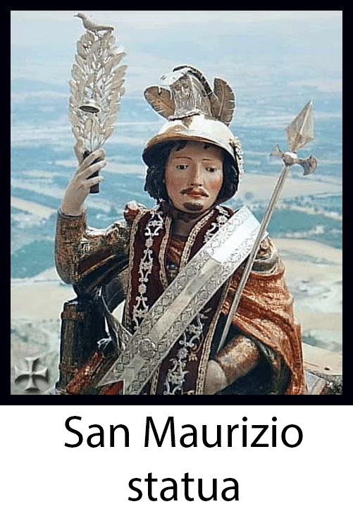 San Maurizio statua