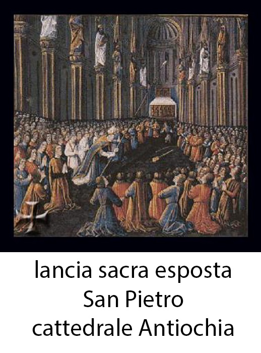 lancia sacra 16 esposta San Pietro cattedrale Antiochia