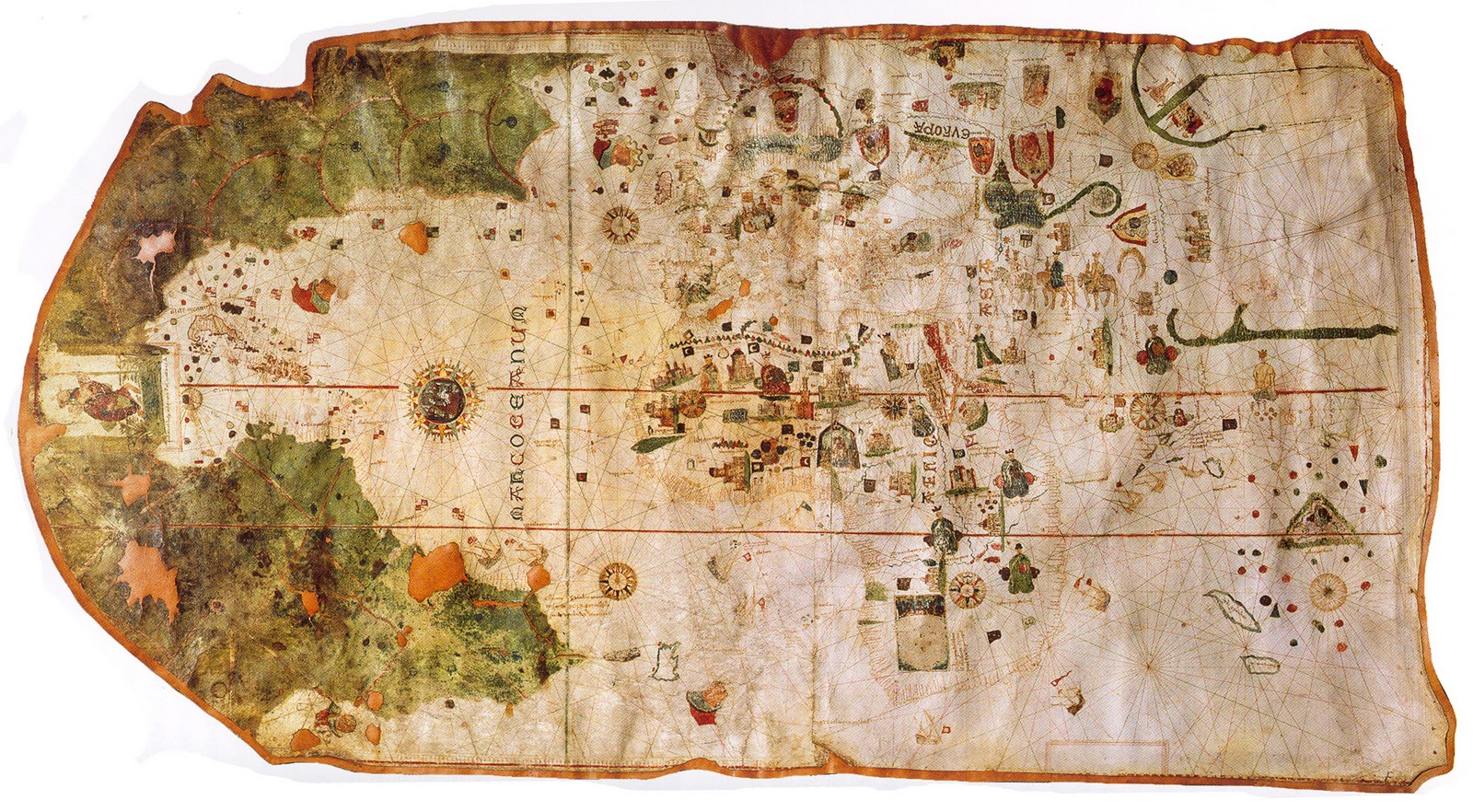 LA FLORIDA PRESENTE NELLA PRIMA MAPPA DEL NUOVO MONDO