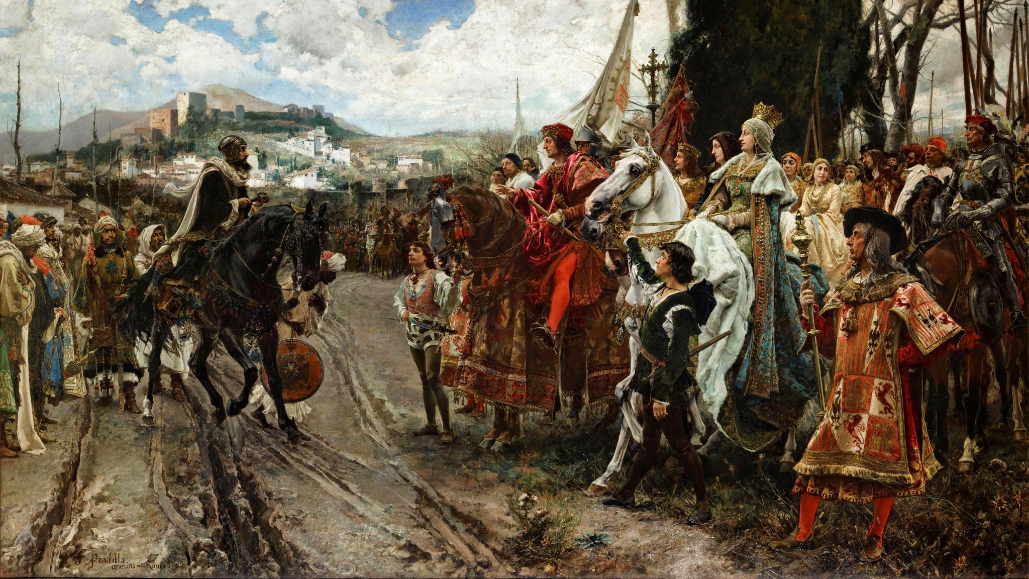 DOPO LA CADUTA DI GRANADA (1492) I SOLDI DEL PAPA VANNO A COLOMBO