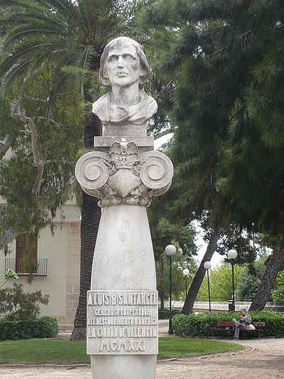 Luis de Santangel busto