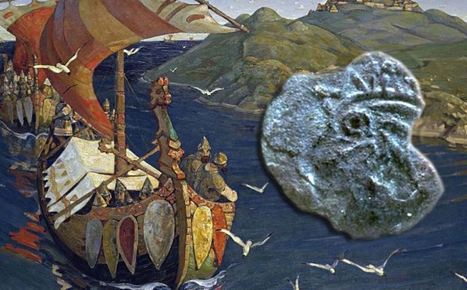 ANTICA MONETA VICHINGA NELLO STATO DEL MAINE