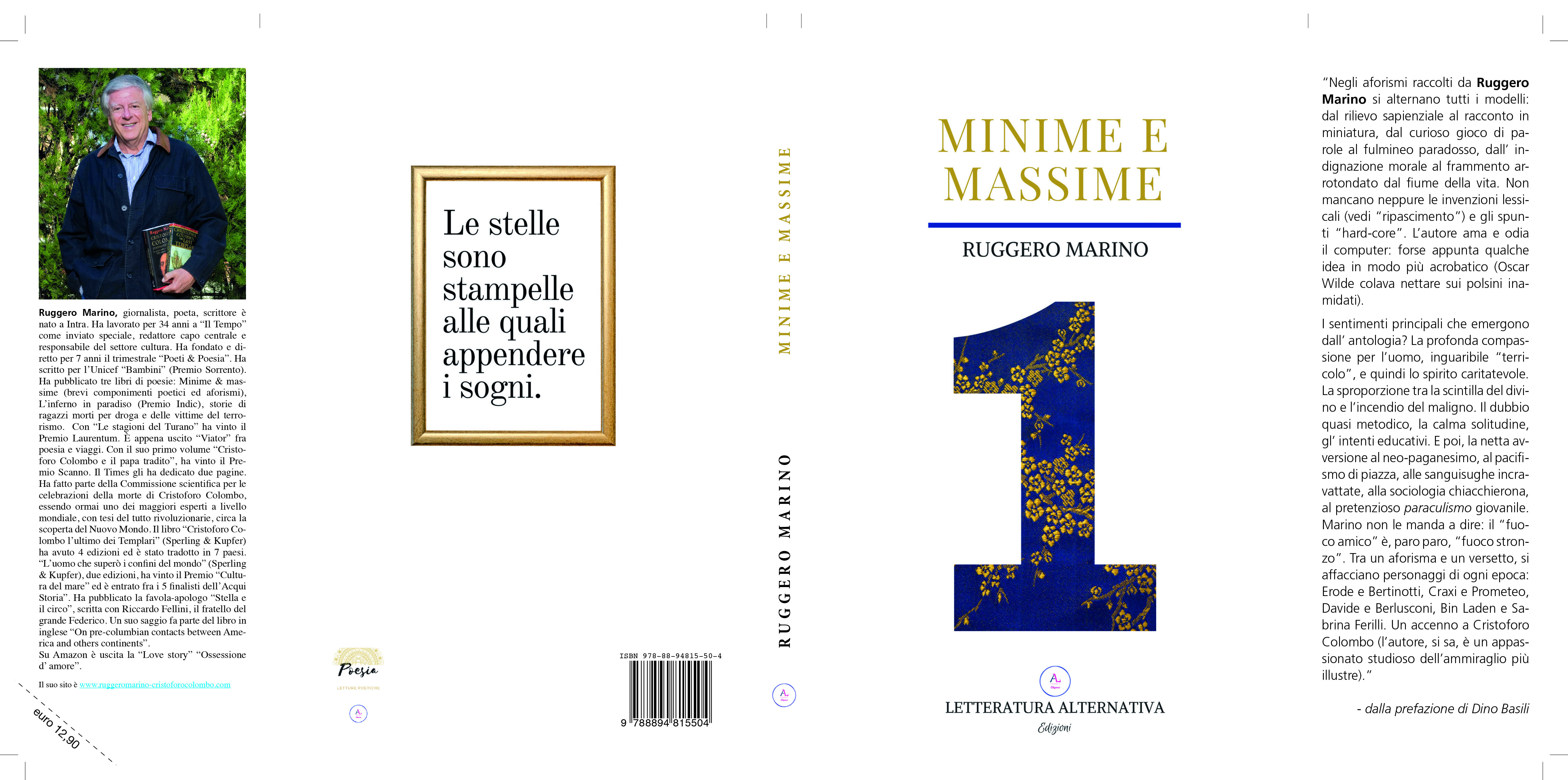 Ruggero Marino copertina MINIME E MASSIME 1