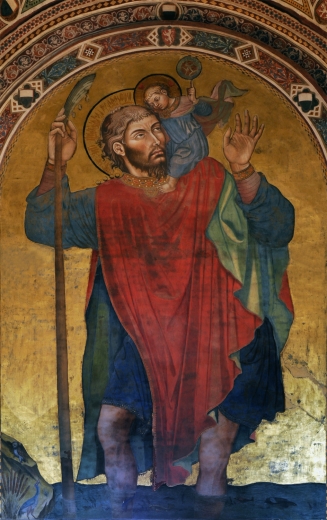 San Cristoforo Taddeo di Bartolo Siena