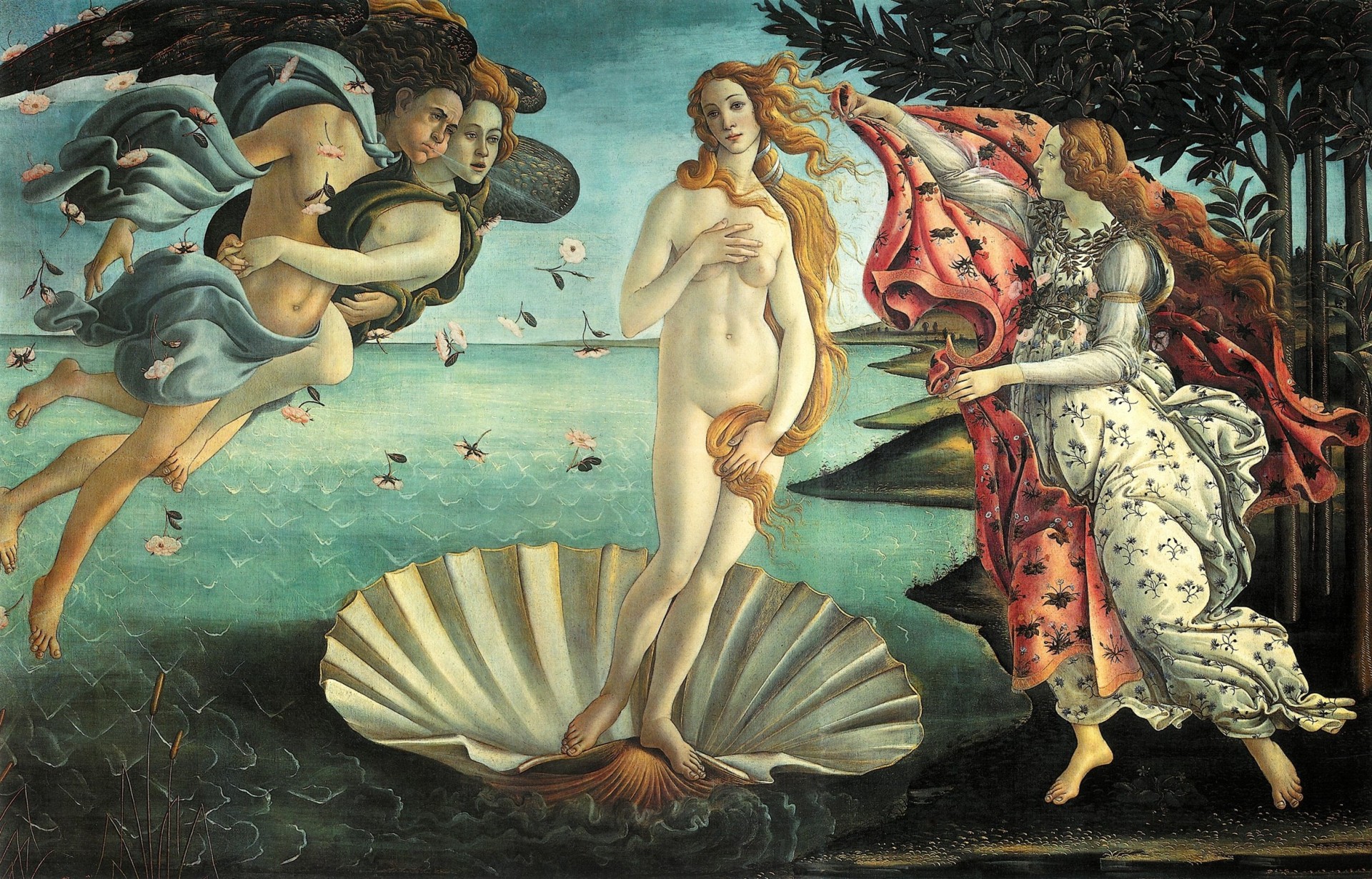 Sandro Botticelli la nascita di venere