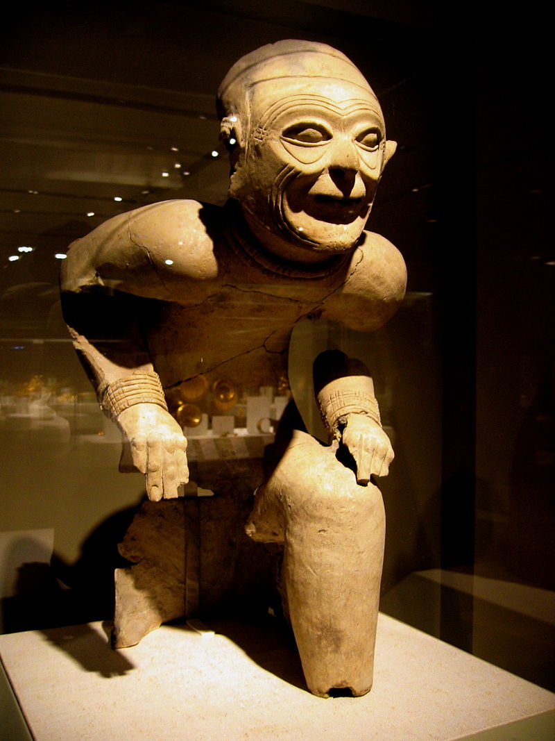Tolita Tumaco ceramic sculpture from Ecuador