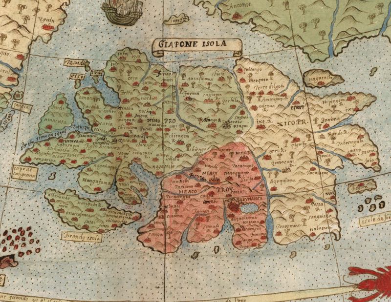 IL BELLISSIMO E GIGANTESCO PLANISFERO DI URBANO MONTI (1587-1590)