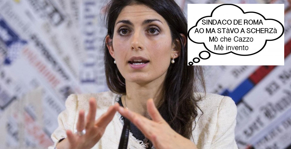 IL POPOLO DI ROMA RAGGI-RATO DAL SINDACO SORRIDENS