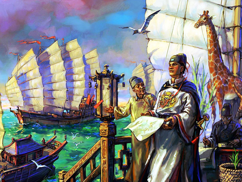 RICOSTRUITA LA FLOTTA CINESE DI ZHENG HE