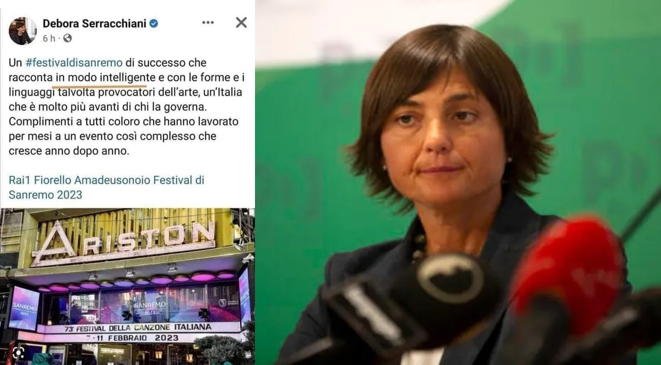 Debora Serracchiani commenta Sanremo
