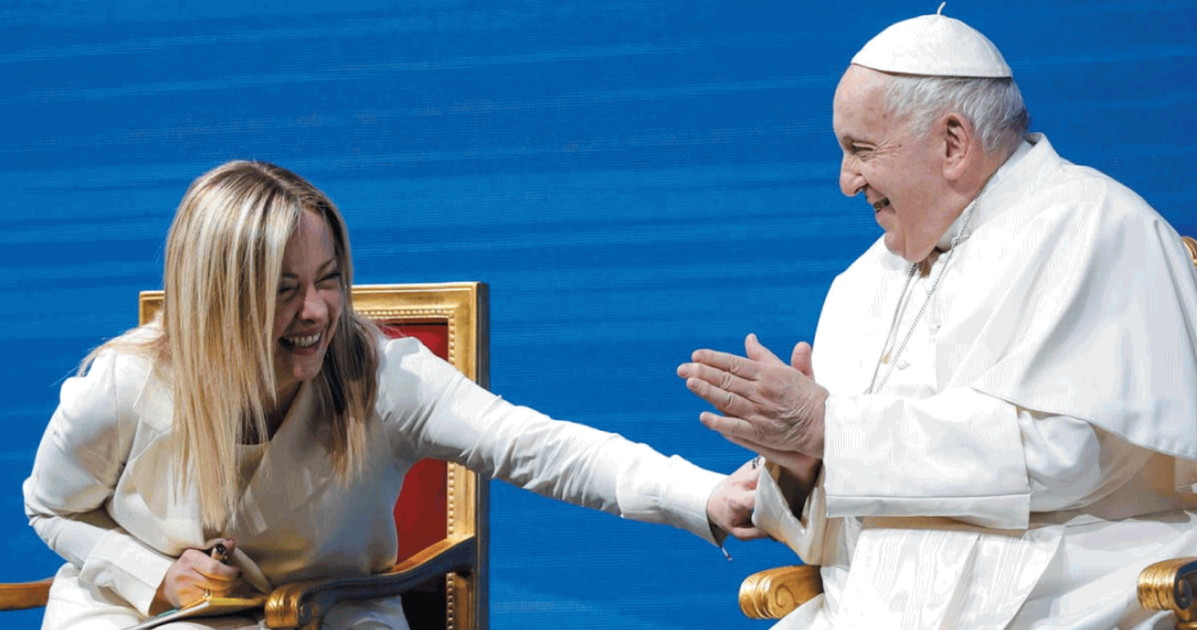 Meloni Papa Francesco