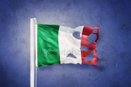 blog bandiera italiana rotta