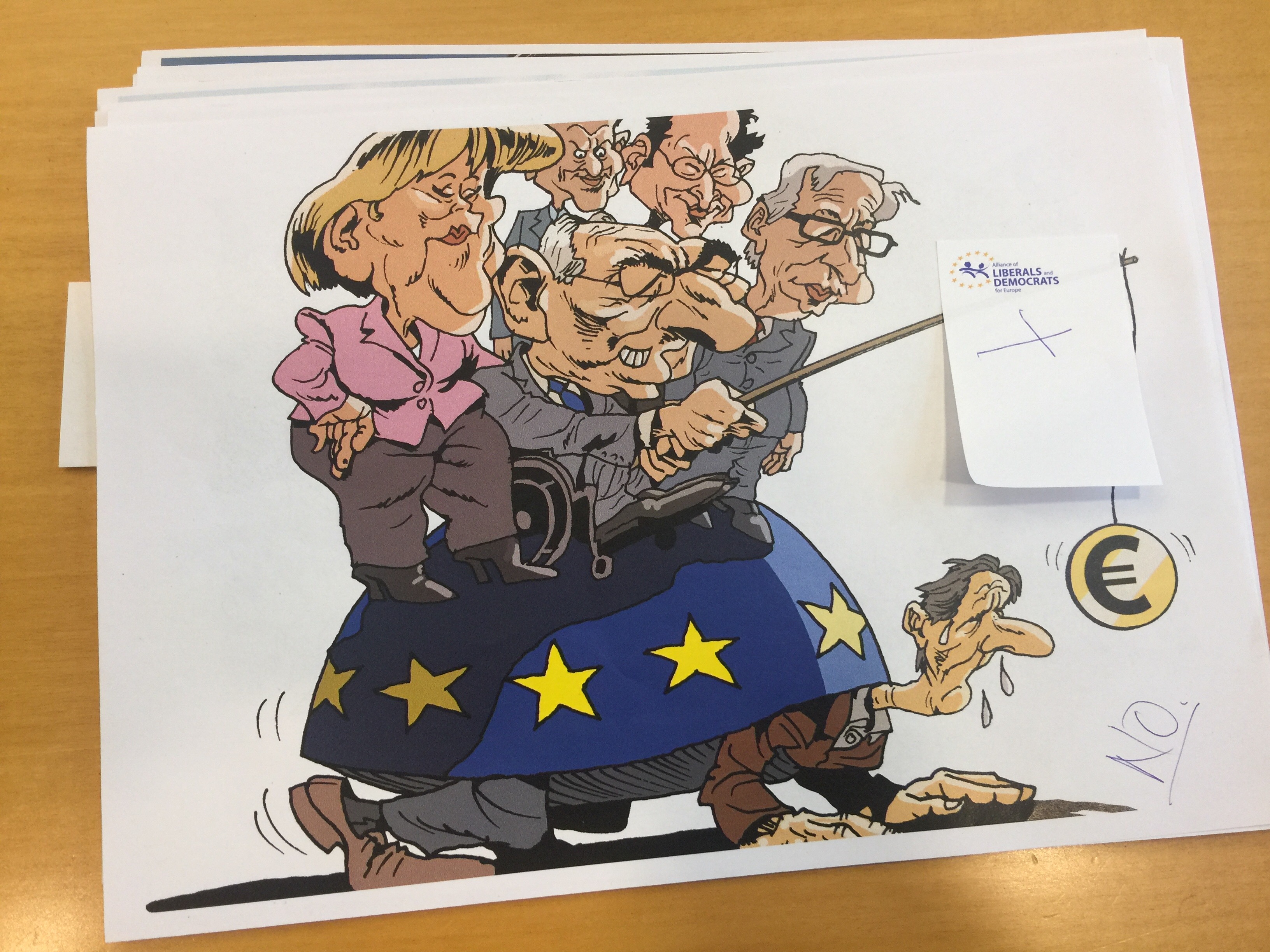 blog coronavirus Europa caricatura aprile 2020
