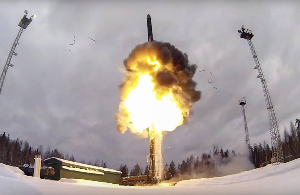 lancio missile Russia Ukraina