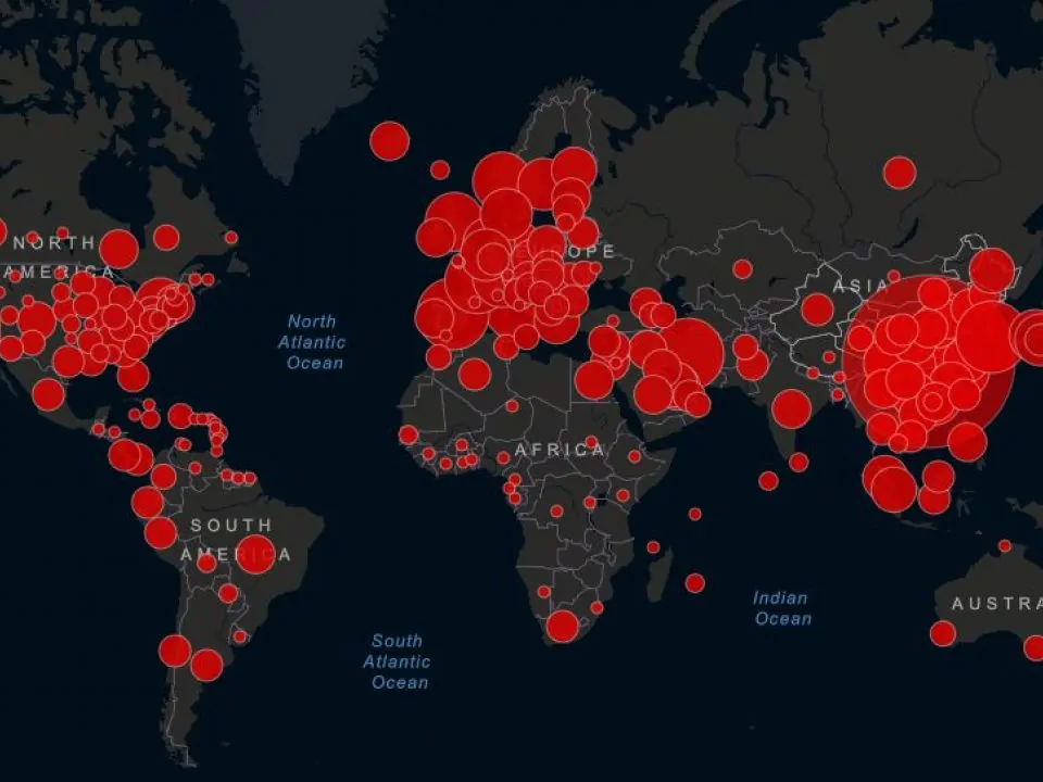 blog pandemia 2021 mappa del mondo