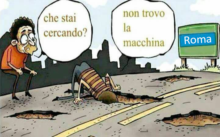 FORI ROMANI: MA LA SCIACQUETTA NON VEDENTE IN CAMPIDOGLIO NON SI VERGOGNA?