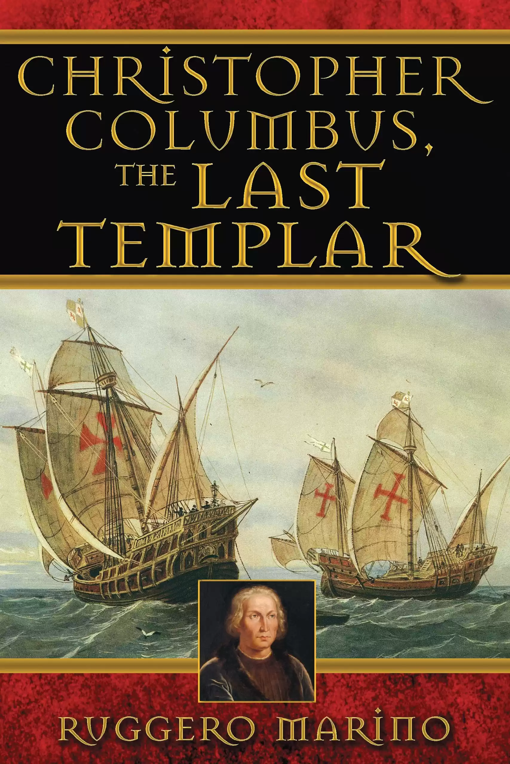 Copertina dell'edizione americana del libro Cristoforo Colombo l'ultimo dei templari