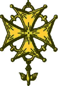 croce tipo Croix huguenote