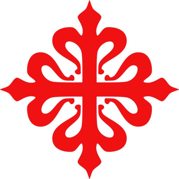 croce tipo Cross Calatrava