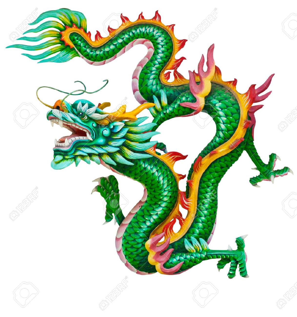 drago 05 Green dragon Giappone