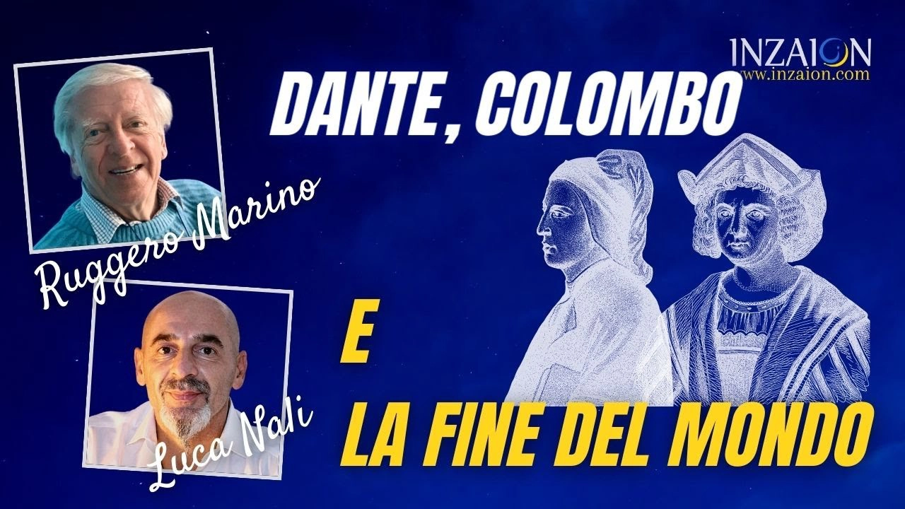 intervista 9 febbraio 2023: Luca Nali a Ruggero Marino per Dante, Colombo e la fine del mondo