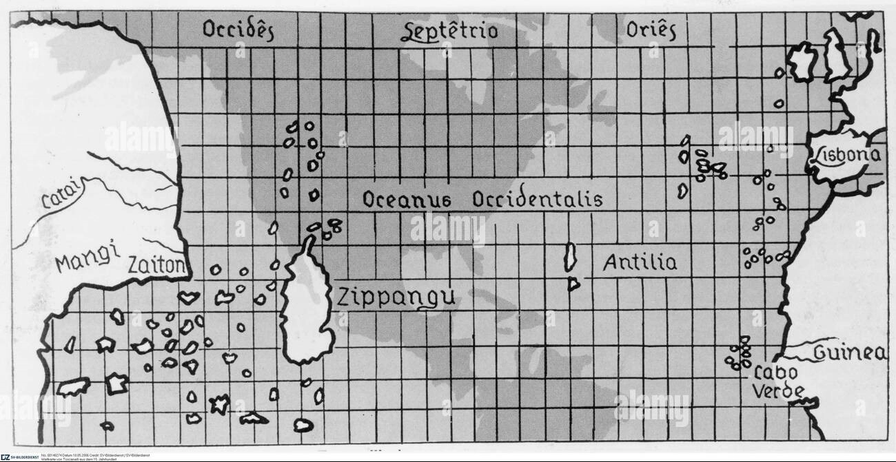 mappa Paolo dal Pozzo Toscanelli