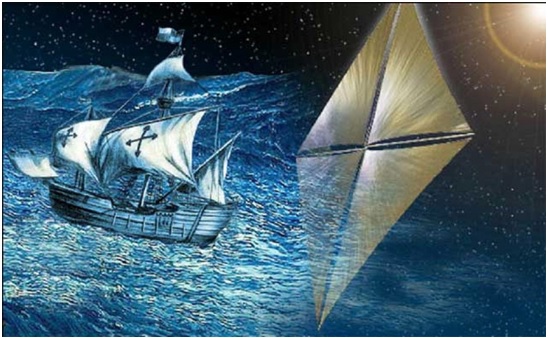 NAVI SPAZIALI SPINTE DAL VENTO DELLE STELLE