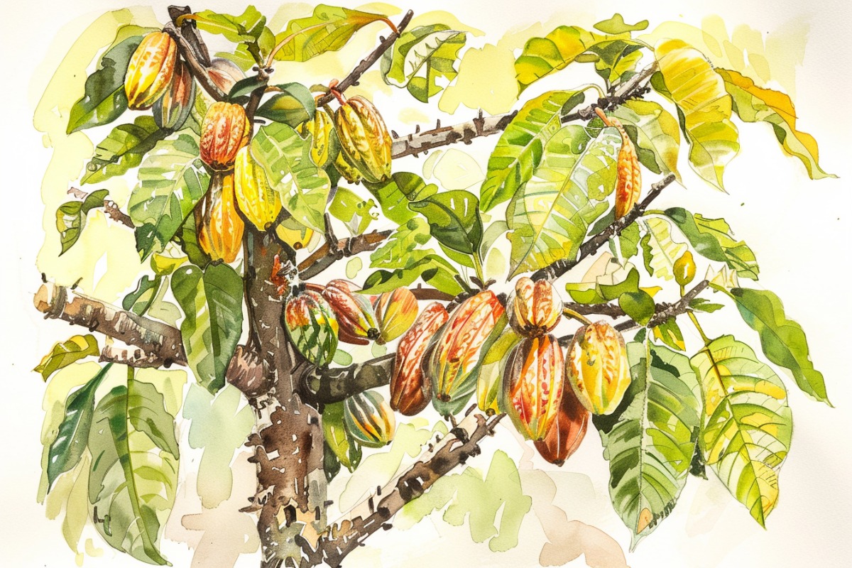 pianta del cacao