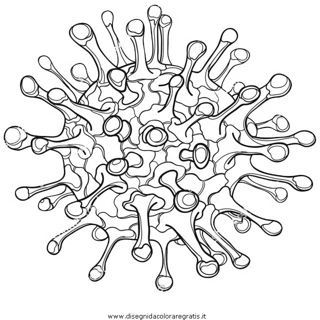 disegno coronavirus