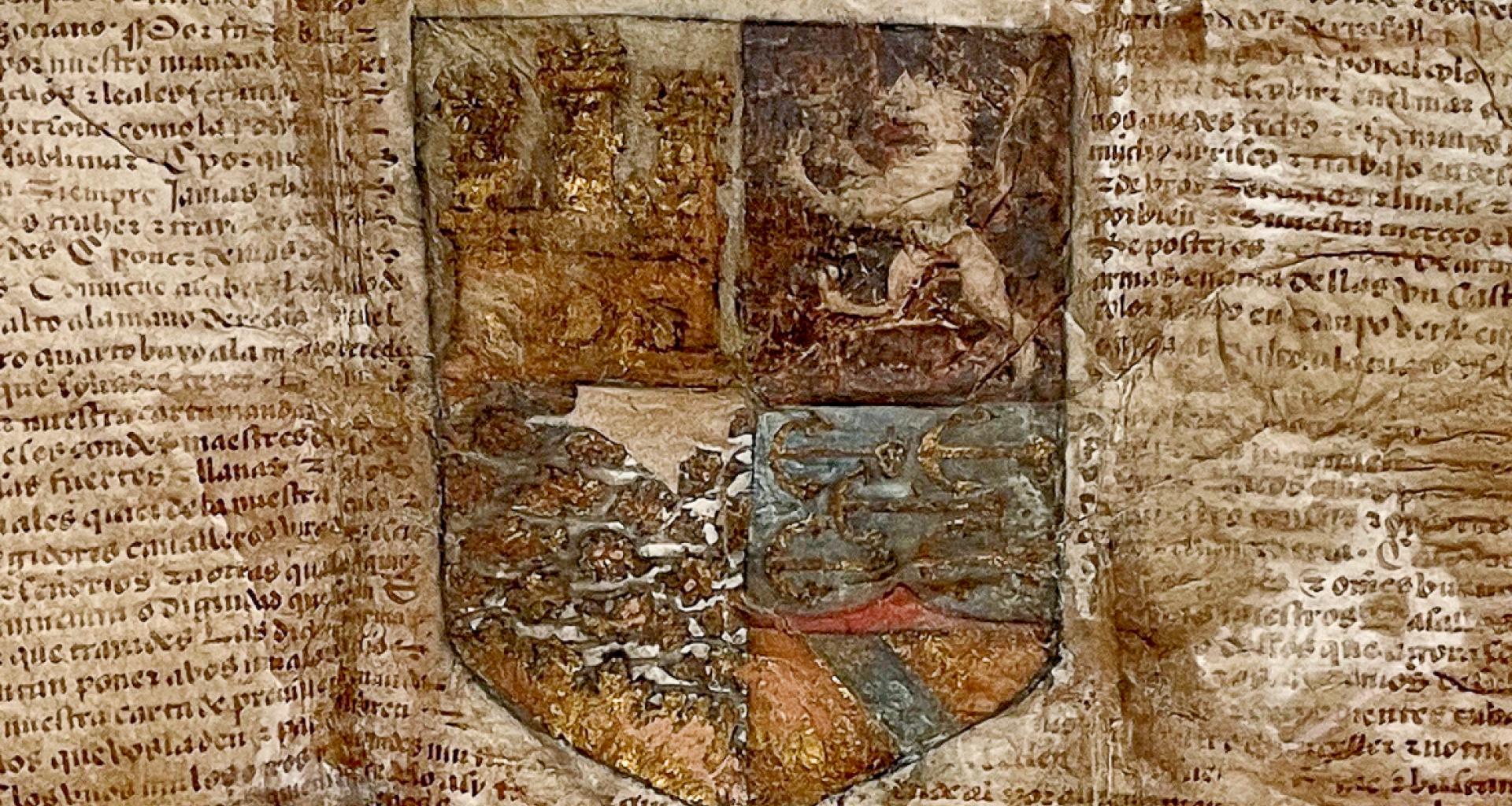 primo stemma Cristoforo Colombo 1493