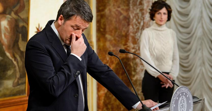 PIÙ CHE DIGNITOSA L’USCITA DI SCENA DI RENZI DOPO LA PESANTE SCONFITTA