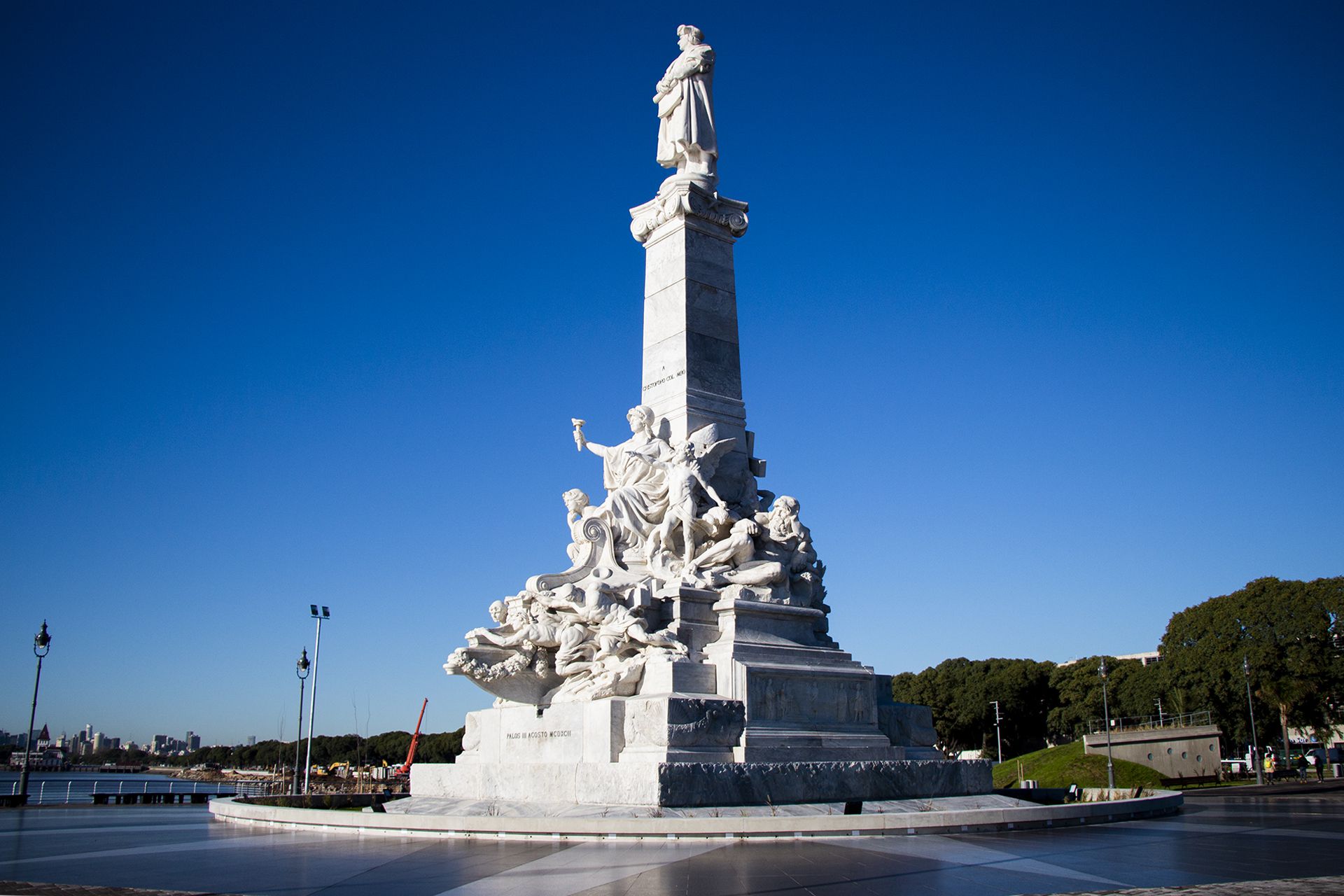 statua Cristoforo Colombo Buenos Aires 2019 1