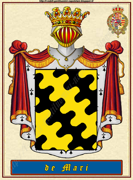 stemma Famiglia De Mari