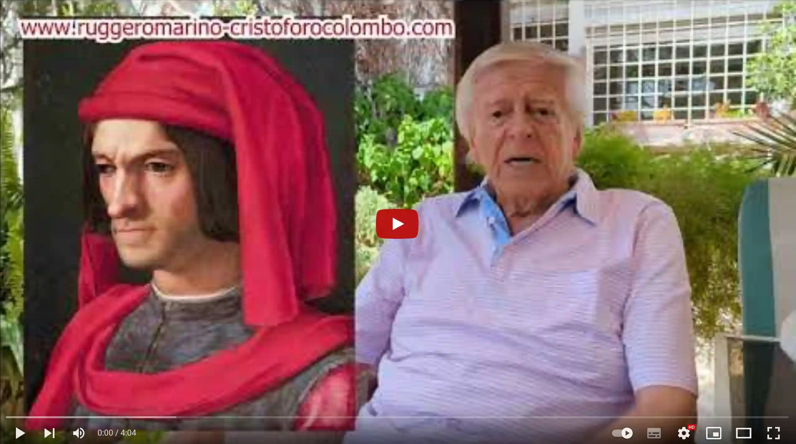 video Ruggero Marino finanziamenti viaggi Cristoforo Colombo